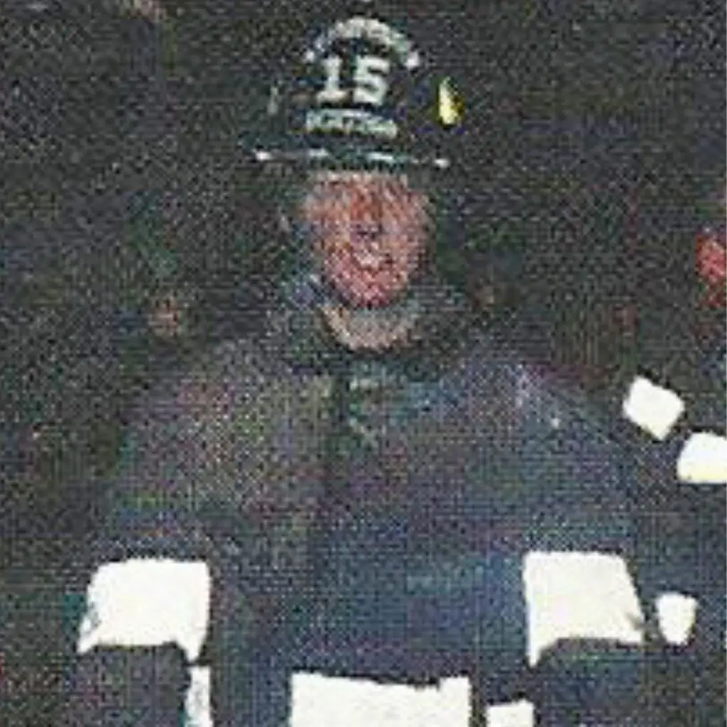 Denise Garrett, GCFD first female firefighter. Confident, strong, clear woman who serves as your guide to turning fear into fuel for success.